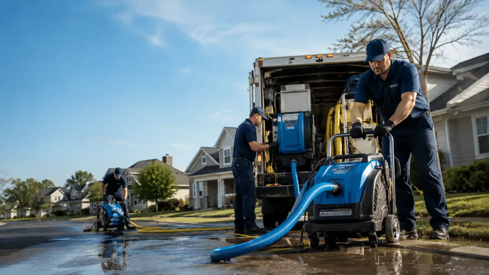 Flood Damage Cleanup in Grassy Meadows, WV
